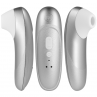 WOMANIZER PRO VIBRANT CLITORAL STIMULATOR SILVER GREY