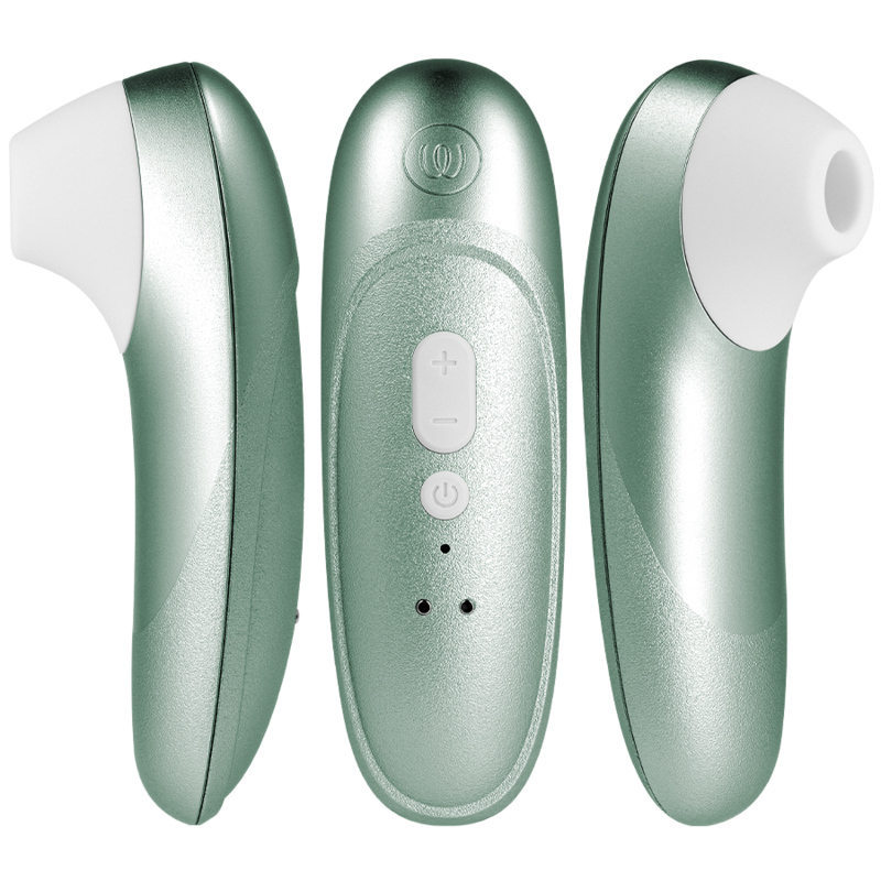 WOMANIZER PRO VIBRANT CLITORAL STIMULATOR SAGE GREEN