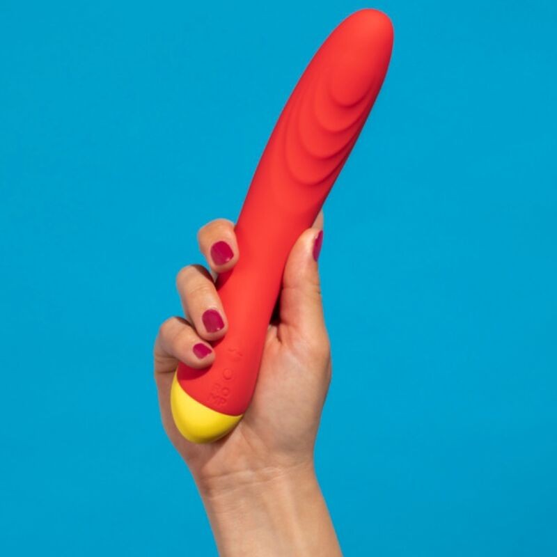 ROMP HYPE MULTIFUNCTION G SPOT VIBRATOR RED