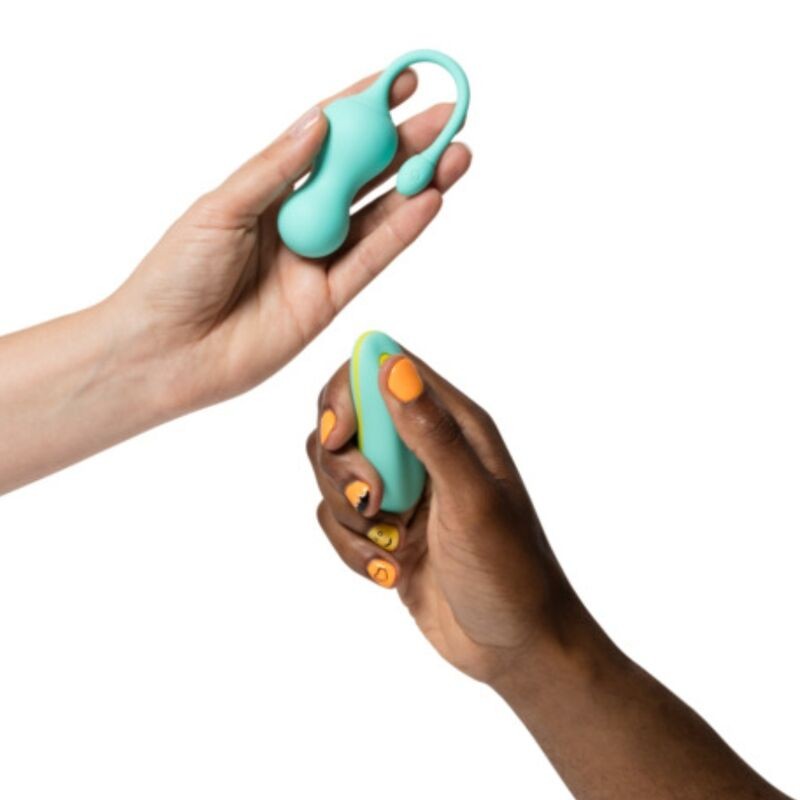 ROMP CELLO MULTIFUNCTION VIBRATING EGG TURQUOISE REMOTE CONTROL