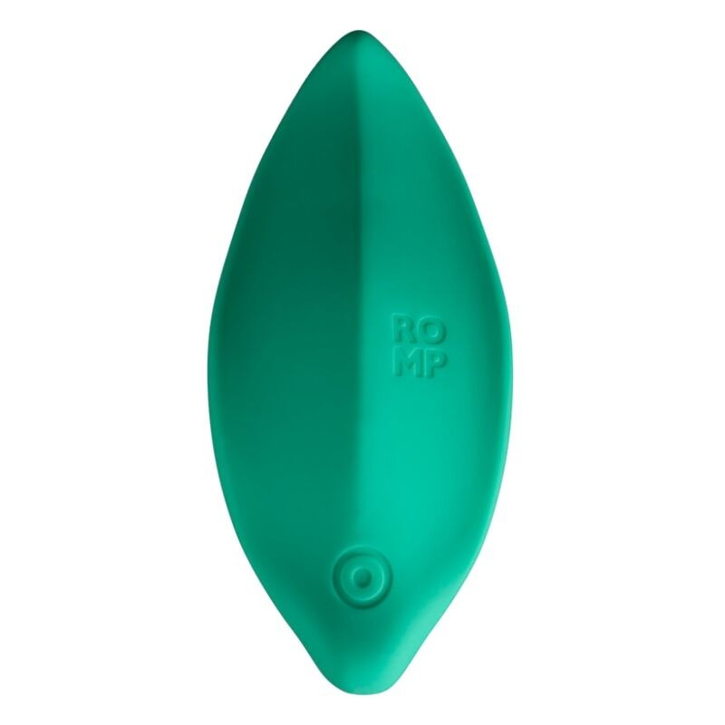 ROMP WAVE VIBRATOR CLITORAL STIMULATOR ERGONOMIC SHAPE AQUA GREEN