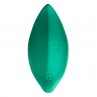 ROMP WAVE VIBRATOR CLITORAL STIMULATOR ERGONOMIC SHAPE AQUA GREEN