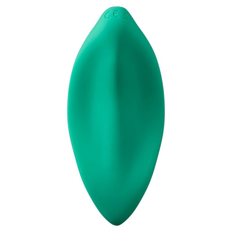 ROMP WAVE VIBRATOR CLITORAL STIMULATOR ERGONOMIC SHAPE AQUA GREEN