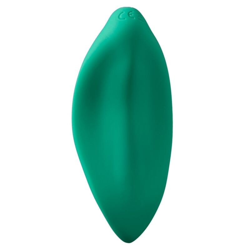 ROMP WAVE VIBRATOR CLITORAL STIMULATOR ERGONOMIC SHAPE AQUA GREEN