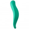 ROMP WAVE VIBRATOR CLITORAL STIMULATOR ERGONOMIC SHAPE AQUA GREEN