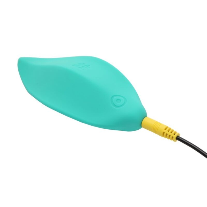 ROMP WAVE VIBRATOR CLITORAL STIMULATOR ERGONOMIC SHAPE AQUA GREEN
