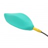 ROMP WAVE VIBRATOR CLITORAL STIMULATOR ERGONOMIC SHAPE AQUA GREEN