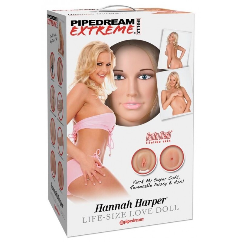 MUNECA HINCHABLE TAMANO REAL CON CARA 3D VAGINA Y ANO REALISTA BOMBA