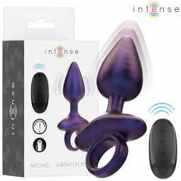 INTENSE MICHAEL PLUG ANAL VIBRADOR MODELO 2 CONTROL REMOTO