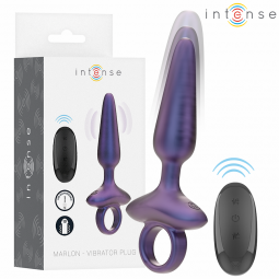 INTENSE MARLON PLUG ANAL VIBRADOR MODELO 4 CONTROL REMOTO
