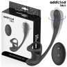 ADDICTED TOYS PLUG ANAL VIBRACIoN Y WAVING 360º Y ESTIMULADOR TESTiCULOS