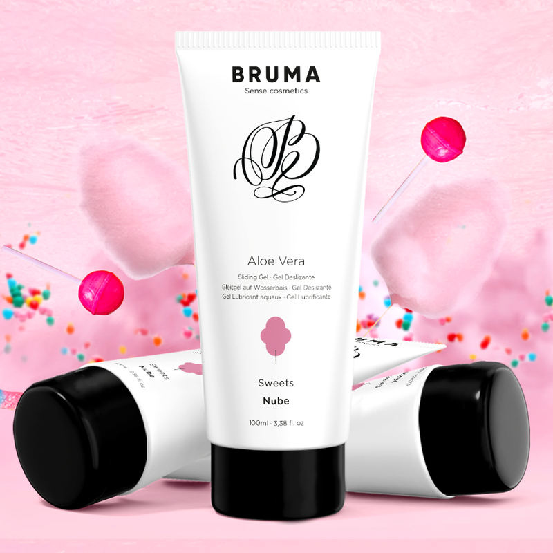 BRUMA GEL DESLIZANTE CON ALOE VERA SABOR A NUBE 100 ML