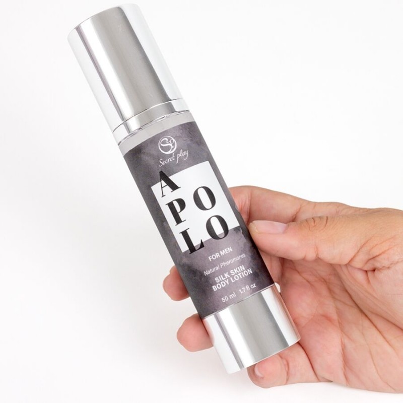 SECRETPLAY APOLO LOCIoN PIEL DE SEDA PARA HOMBRES 50 ML