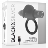 BLACKSILVER BURTON ANILLO 10 MODOS VIBRACIoN NEGRO