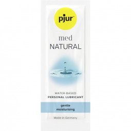 PJUR MED NATURAL LUBRICANTE BASE AGUA 2 ML
