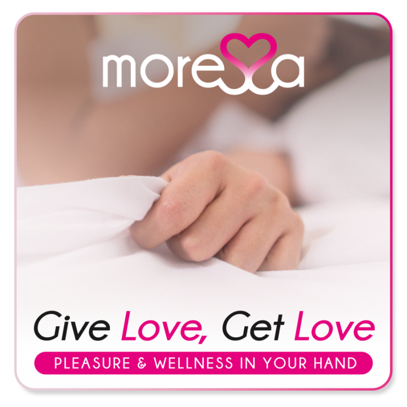 MORESSA BRAD PREMIUM SILICONE RECARGABLE NEGRO