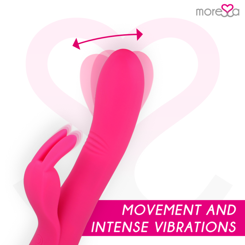 MORESSA ETHAN EFECTO WAVE MAS POTENTE VIBRACIoN PREMIUM SILICONE RECARGABLE