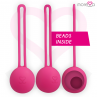MORESSA OSIAN ONE ENTRENAMIENTO SUELO PELVICO 51gr PREMIUM SILICONA ROSA