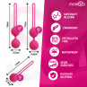 MORESSA OSIAN SET PREMIUM SILICONA ROSA Osian One 51 g Osian Two 101 g Osian Three 85 g