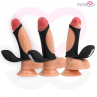 MORESSA BRANDON POTENTE ANILLO VIBRADOR CON FUNDA DE ENGROSAMIENTO MASCULINO