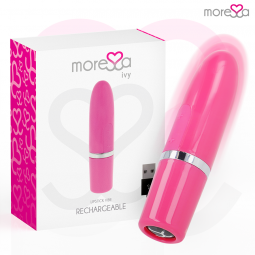 MORESSA IVY MASAJEADOR SIMULADOR LABIAL DE VIAJE ROSA