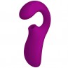 LELO ENIGMA DOBLE ESTIMULACIoN SUCCION MASAJEADOR MORADO