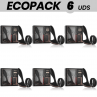 ECOPACK 6 UDS ANBIGUO WATCHME CONTROL REMOTO VIBRADOR PLUG ANAL VERNET