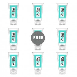 AQUA TRAVEL LUBRICANTE BASE AGUA SABOR FRUTAS TROPICALES 50 ML 81 GRATIS