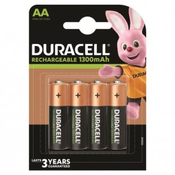 DURACELL PILA RECARGABLE HR6 AA 1300mAh BLISTER4