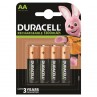 DURACELL PILA RECARGABLE HR6 AA 1300mAh BLISTER4