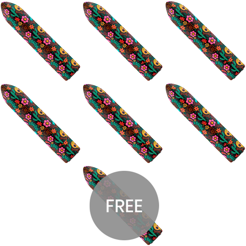 CUSTOM BULLETS BALA RECARGABLE SKULL 10 INTENSIDADES 6 1 GRATIS