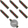 CUSTOM BULLETS BALA RECARGABLE SKULL 10 INTENSIDADES 6 1 GRATIS