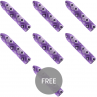 CUSTOM BULLETS BALA RECARGABLE SNAKE LILA 10 INTENSIDADES 6 1 GRATIS