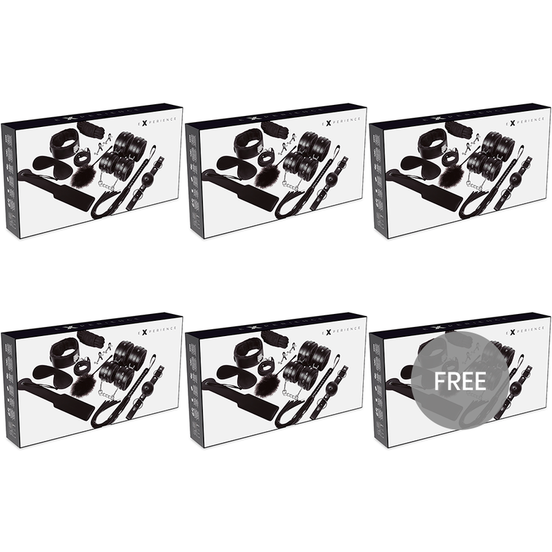 EXPERIENCE BDSM FETISH KIT SERIE BLACK 51 GRATIS