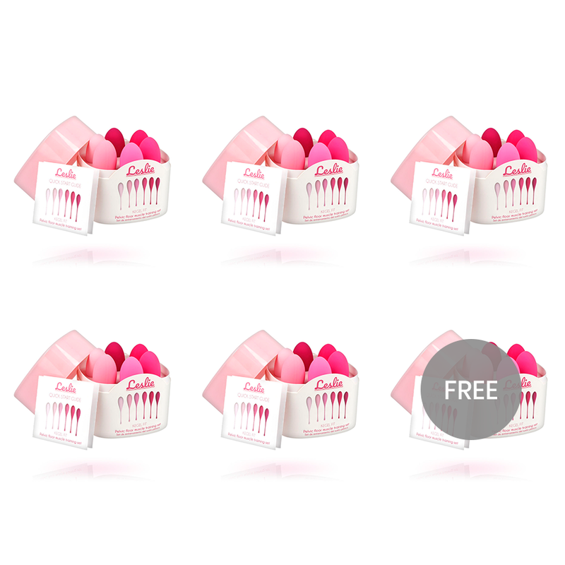 LESLIE KEGEL FIT ENTREGADOR SUELO PELVICO 6 PESOS 51 GRATIS