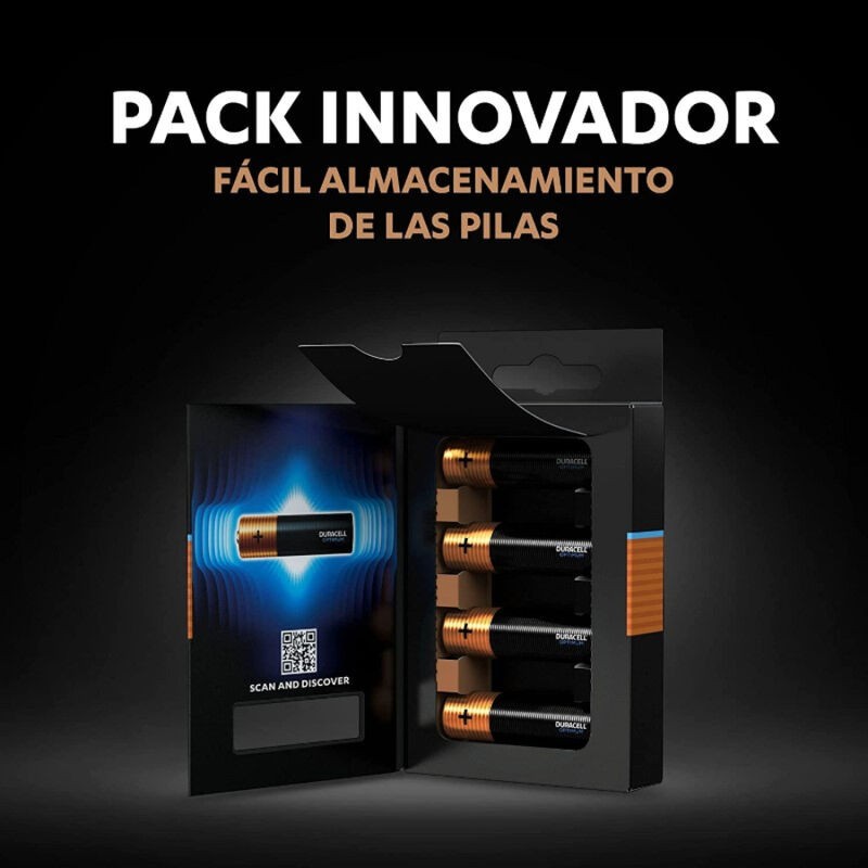 DURACELL OPTIMUM 200 PILA ALCALINA AA LR6 BLISTER4
