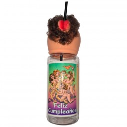 DIABLO PICANTE BOTELLA LABIOS CUMPLEANOS CARNE 750 ML