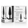 BLACKSILVER KAEL PLUG ANAL SILICONA CON ASA MEDIANO