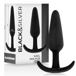 BLACKSILVER KAEL PLUG ANAL SILICONA CON ASA MEDIANO
