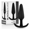BLACKSILVER KAEL PLUG ANAL SILICONA CON ASA MEDIANO