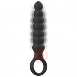 BLACKSILVER BOB POTENTE VIBRADOR DILATADOR ANAL SILICONA