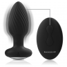 BLACKSILVER WELLS PLUG ROTADOR ANAL SILICONA CONTROL REMOTO