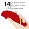WOMANIZER PREMIUM 2 ESTIMULADOR DE CLiTORIS BURDEOS