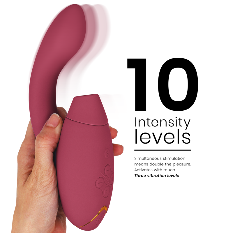 WOMANIZER DUO 2 ESTIMULADOR BURDEOS