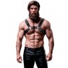 FETISH SUBMISSIVE ATTITUDE ARNeS BULLDOG AJUSTABLE ECOPIEL PECHO HOMBRE