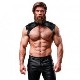 FETISH SUBMISSIVE ATTITUDE ARNeS BRIGADE AJUSTABLE ECOPIEL CUELLO HOMBRE