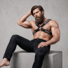FETISH SUBMISSIVE ATTITUDE ARNeS ECOPIEL PECHO CRUZADO CON REMACHES HOMBRE