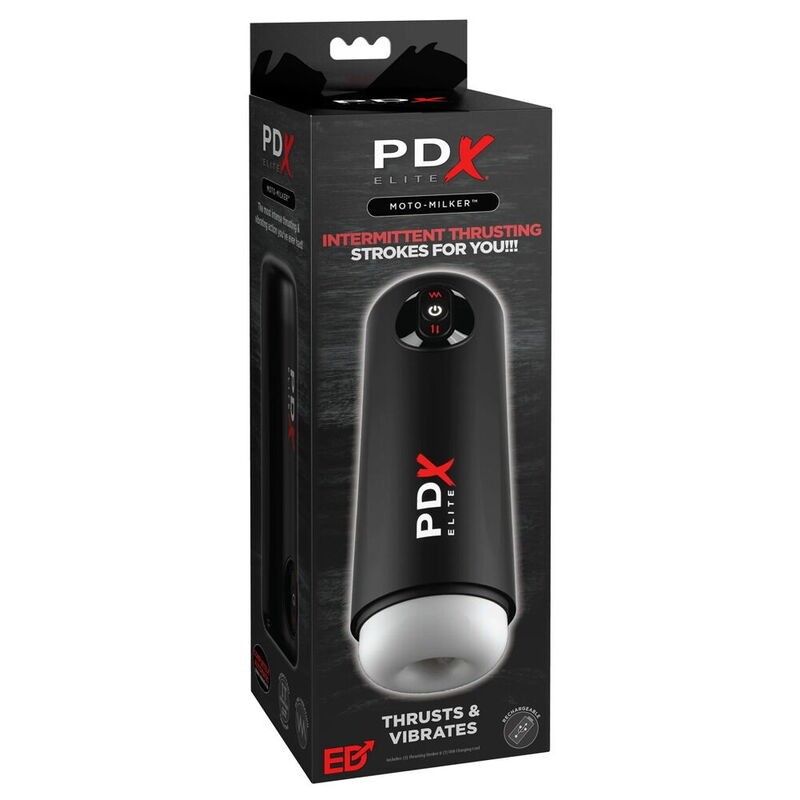 PDX ELITE MASTURBADOR STROKER MOTO MILKER VIBRADOR