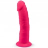 SILEXD MODELO 2 PENE REALiSTICO SILICONA PREMIUM SILEXPAN FUCSIA 192 CM