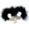 ADRIEN LASTIC ESPOSAS METAL CON PLUMAS NEGRO